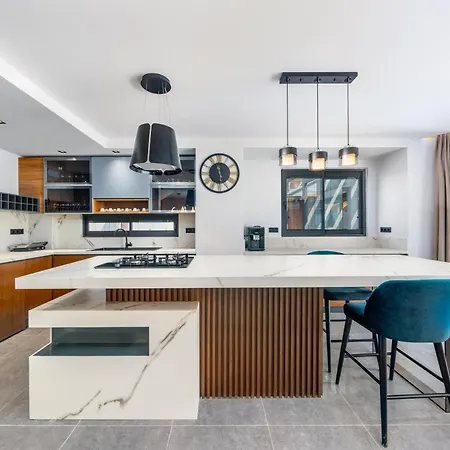 Luxury With Sea View In Kalkan 빌라 *
